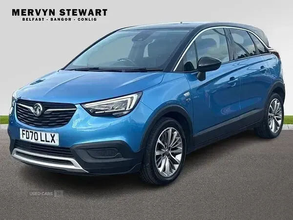 Used Vauxhall Crossland X 83 HP (61 kW) 2020 Blue SUV