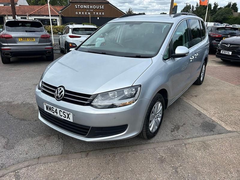 Silver Used 2015 VW Sharan SE MPV | £7,295 (Fair price) - Image 1/4