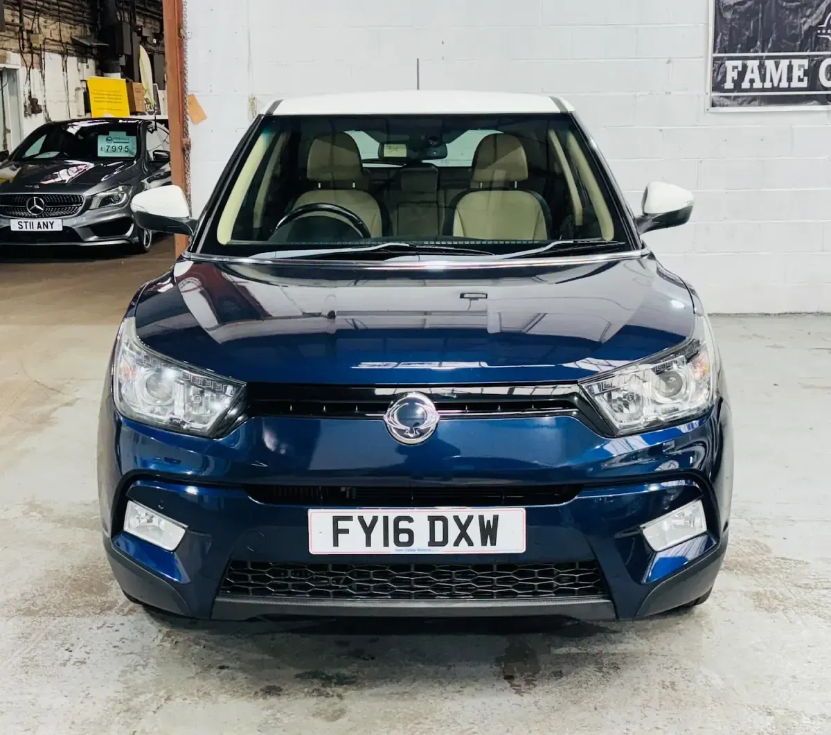 Used SsangYong Tivoli 115 HP (84 kW) 2016 Blue SUV