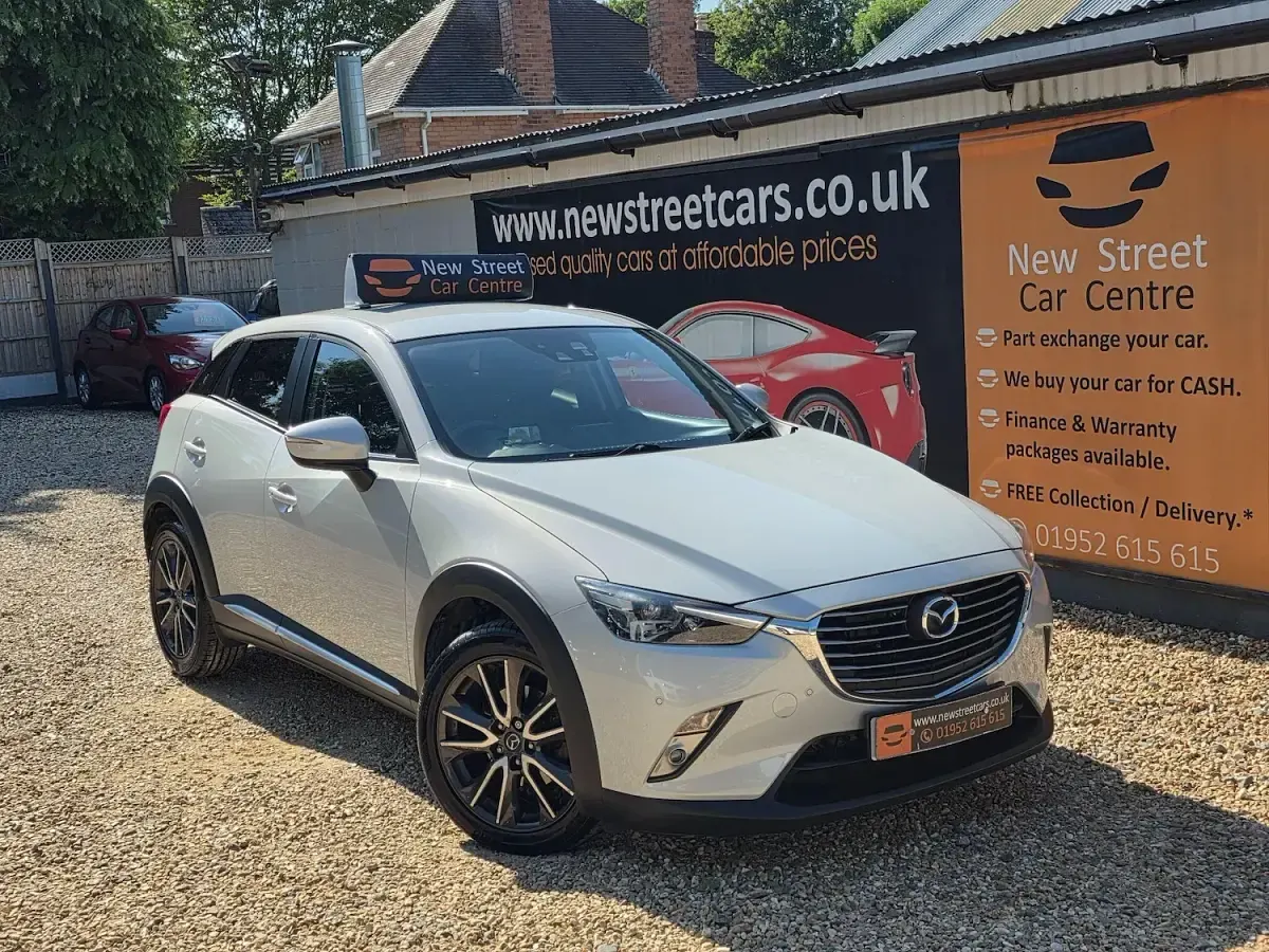 Used Mazda CX-3 Inclusive 105 HP (77 kW) 2015 Silver SUV