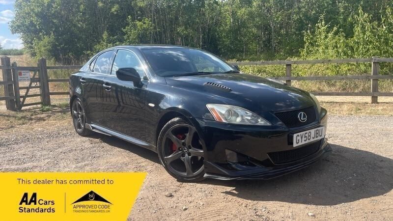 Black Used 2008 Lexus IS250 Sedan | £6,250 (Fair price) - Image 1/4