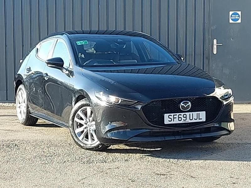 Black Used 2019 Mazda 3 Hatchback | £13,998 (Fair price) - Image 1/4
