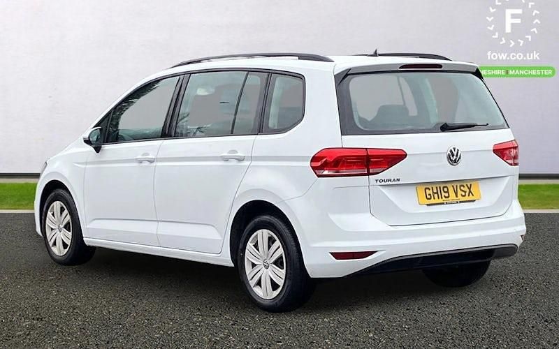 Used VW Touran S 116 HP (85 kW) 2019 White MPV