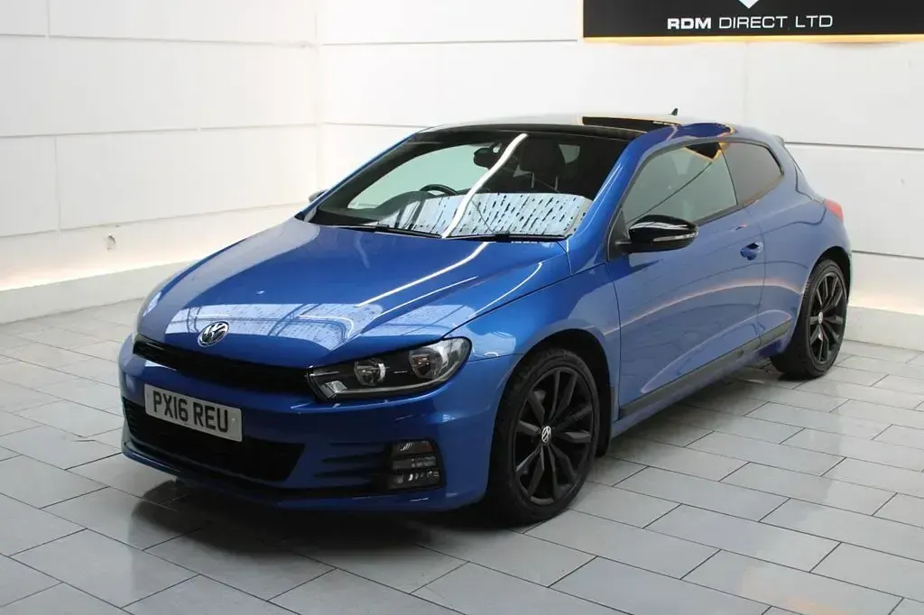 Used VW Scirocco Black Edition 2016 Blue Coupe