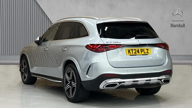 Used Mercedes GLC300 AMG Line Premium 269 HP (197 kW) 2024 Silver SUV
