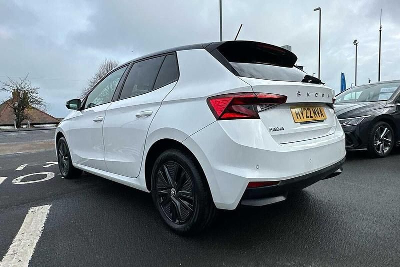 Used Skoda 110 R Colour Edition 81 HP (59 kW) 2022 Candy white black magic pearl effect Hatchback