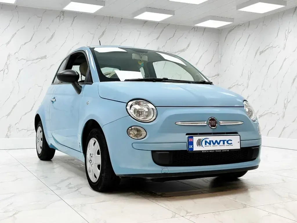 Used Fiat 500 Pop 69 HP (50 kW) 2014 Blue Hatchback