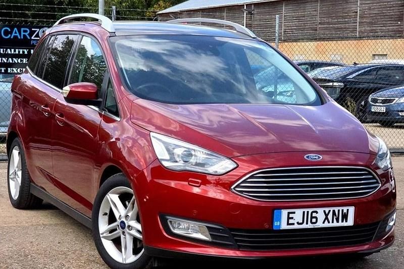 Red Used 2016 Ford Grand C-Max Titanium X MPV | £9,790 (A bit pricey) - Image 1/1