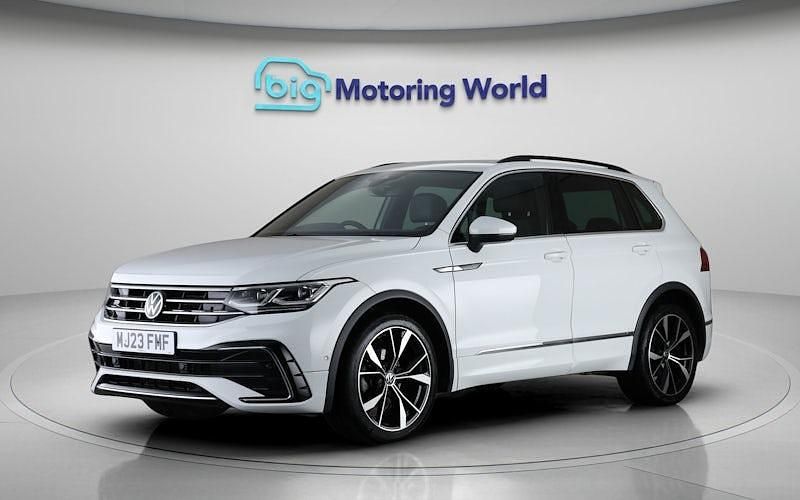 Used VW Tiguan R-line 150 HP (110 kW) 2023 White SUV