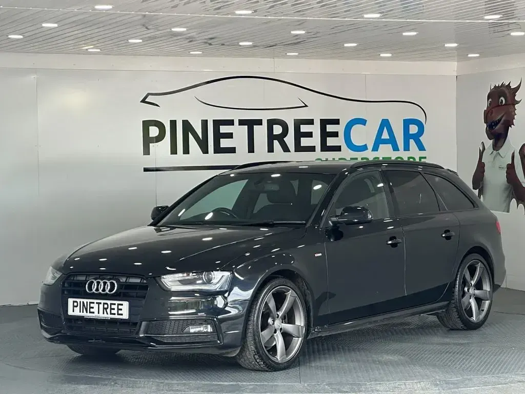 Used Audi A4 Black Edition 150 HP (110 kW) 2015 Black Estate