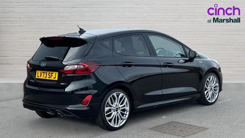 Used Ford Fiesta ST-Line X 125 HP (91 kW) 2023 Black Hatchback