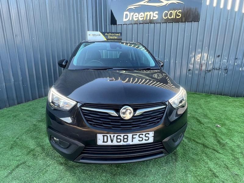 Used Vauxhall Crossland X 83 HP (61 kW) 2018 Black SUV