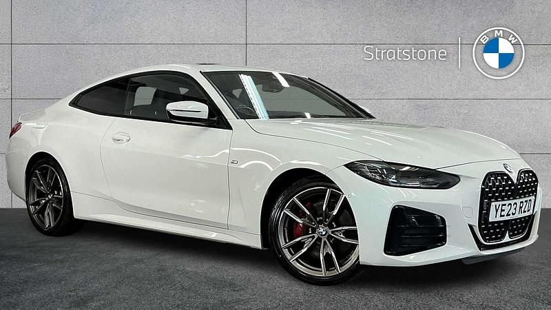 Used BMW M440 M Sport 369 HP (271 kW) 2023 White Sedan