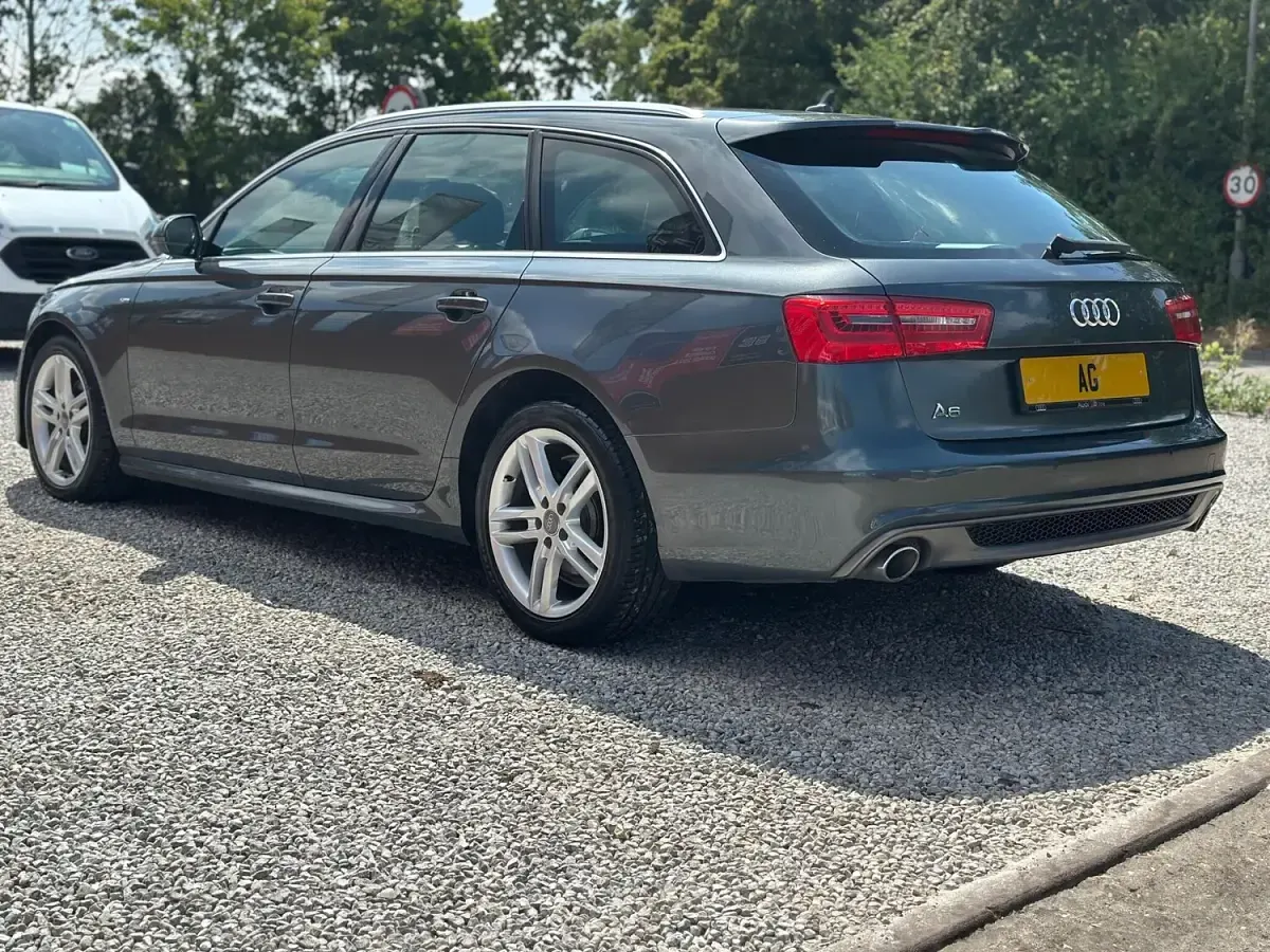 Used Audi A6 S-Line 190 HP (139 kW) 2014 Grey Estate