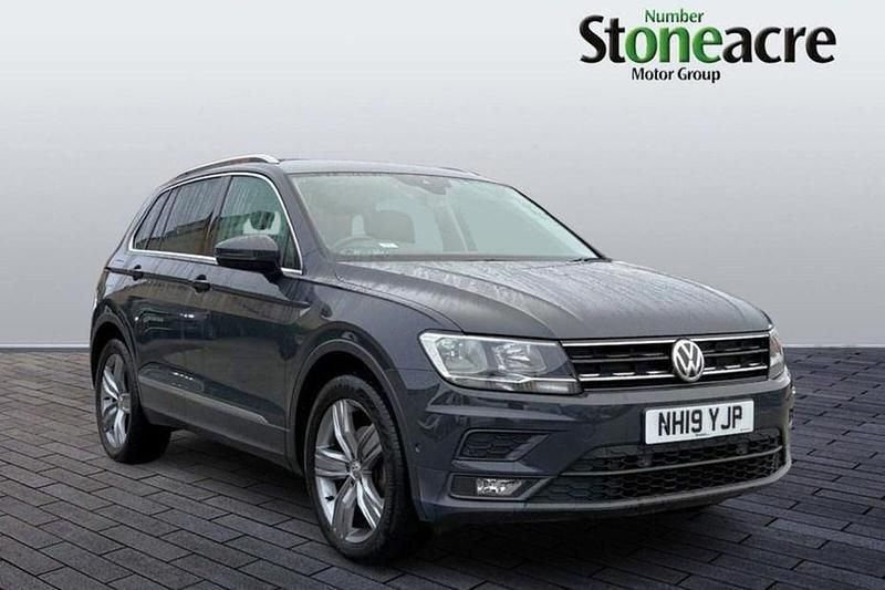 Grey Used 2019 VW Tiguan Match SUV | £12,995 (Fair price) - Image 1/1
