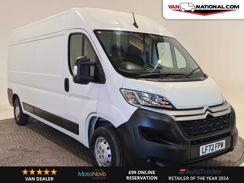 White Used 2023 Citroën Relay Van | £14,640 (Good price) - Image 1/3