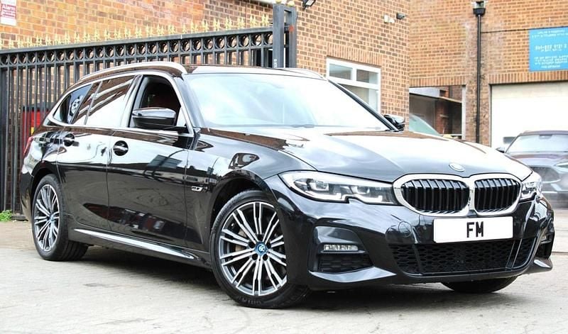 Used BMW 330e M Sport 2022 Black Estate