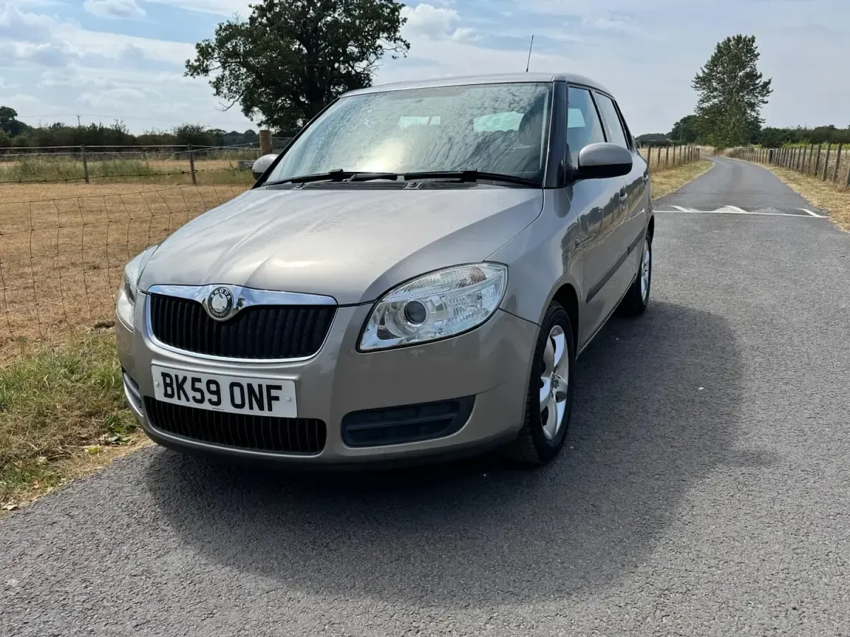 Used Skoda Fabia 2009 Beige Hatchback