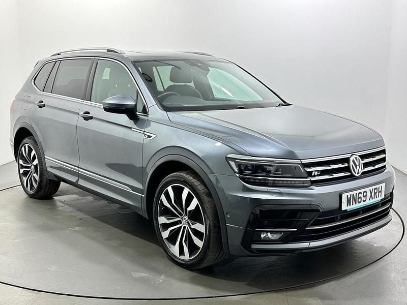 Used VW Tiguan Allspace R-line 150 HP (110 kW) 2019 Grey SUV