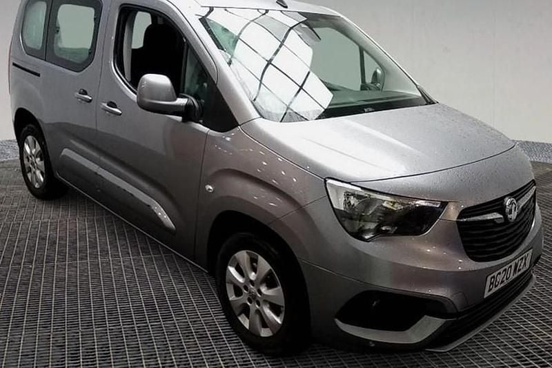 Used Vauxhall Combo S 110 HP (80 kW) 2020 Grey MPV