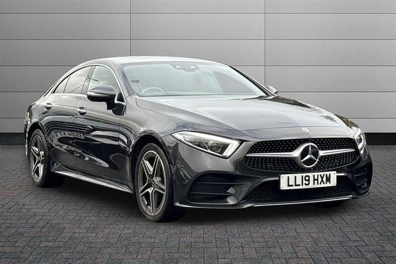 Selenite grey Used 2019 Mercedes CLS350 AMG Line Premium Plus Sedan | £27,300 (Expensive) - Image 1/4