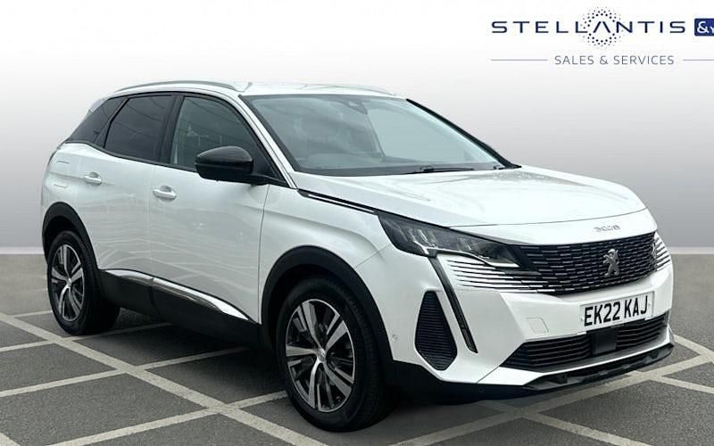 Used Peugeot 3008 Allure Premium 131 HP (96 kW) 2022 White SUV