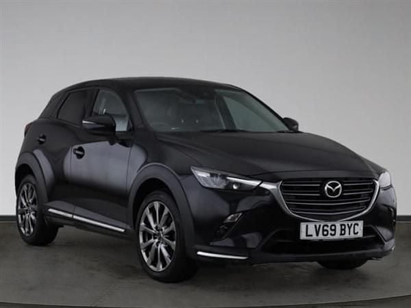 Metallic black Used 2019 Mazda 3 Inclusive Hatchback | £13,390 (Good price) - Image 1/1