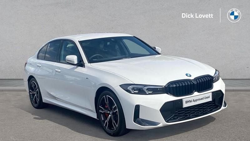 White Used 2025 BMW 320 M Sport Sedan | £37,999 (Expensive) - Image 1/4