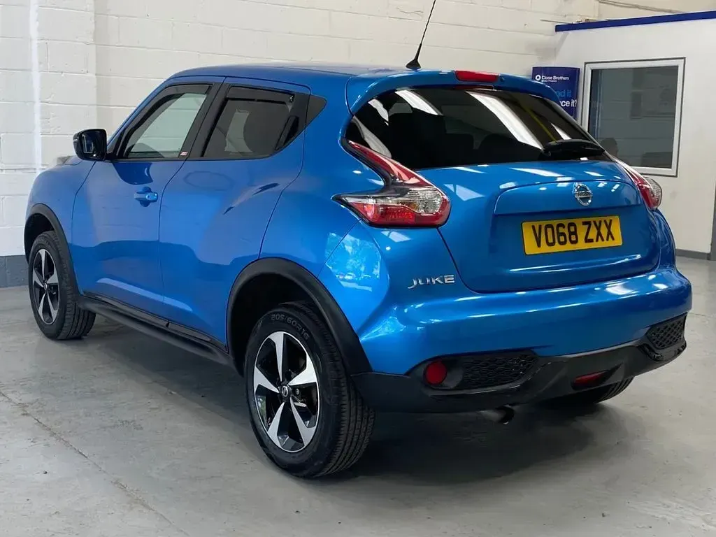 Used Nissan Juke 112 HP (82 kW) 2018 Blue SUV