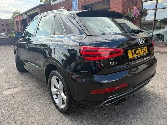 Used Audi Q3 S-Line 170 HP (125 kW) 2013 Black SUV