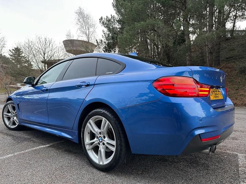 Used BMW 420 M Sport 190 HP (139 kW) 2015 Blue Coupe