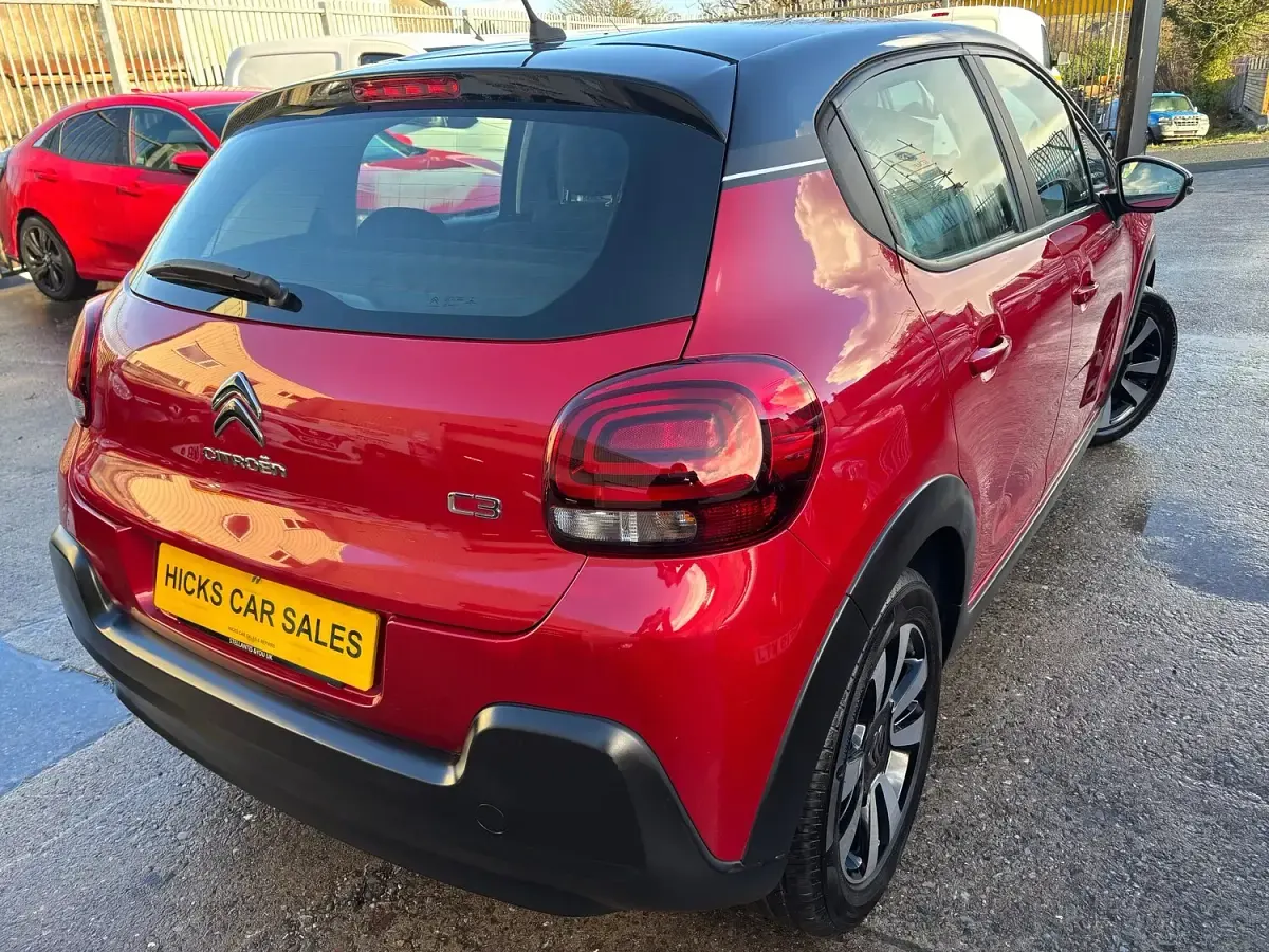 Used Citroën C3 Feel 2019 Red Hatchback