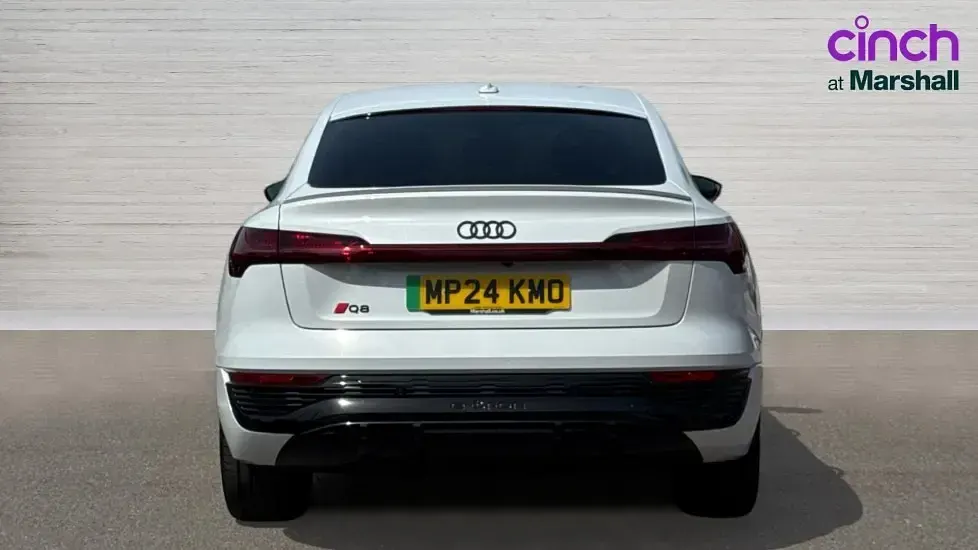 Used Audi e-tron Sportback Black Edition 250 kW (340 HP) 2024 White SUV