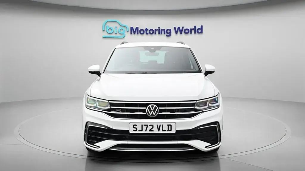 Used VW Tiguan R-line 150 HP (110 kW) 2022 White SUV