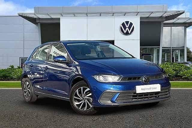 Blue Used 2023 VW Polo Life Hatchback | £17,991 (Fair price) - Image 1/4