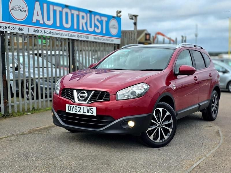 Used Nissan Qashqai +2 N-TEC 2012 Red SUV
