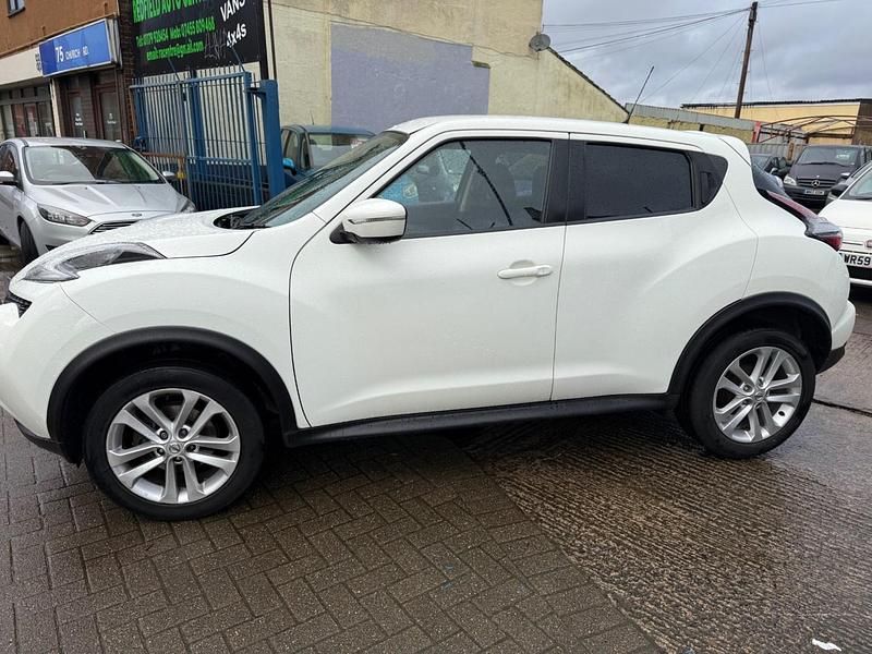 Used Nissan Juke Acenta 110 HP (80 kW) 2016 White SUV