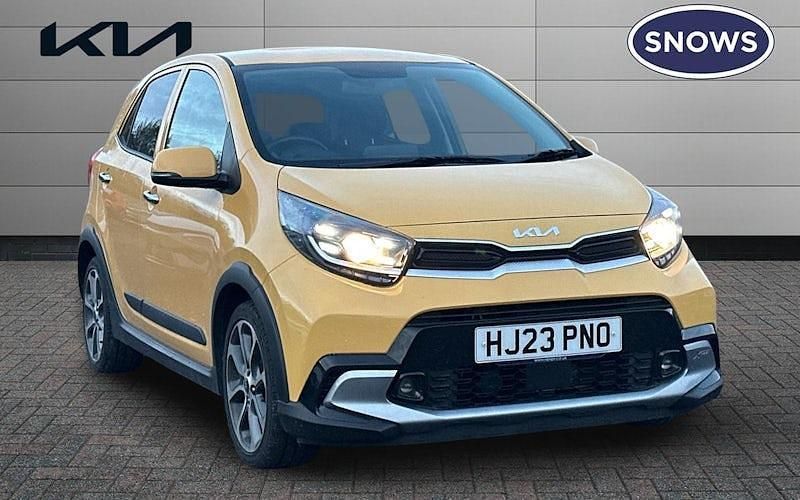 Honeybee yellow Used 2023 Kia Picanto X-Line Hatchback | £15,450 (Fair price) - Image 1/4