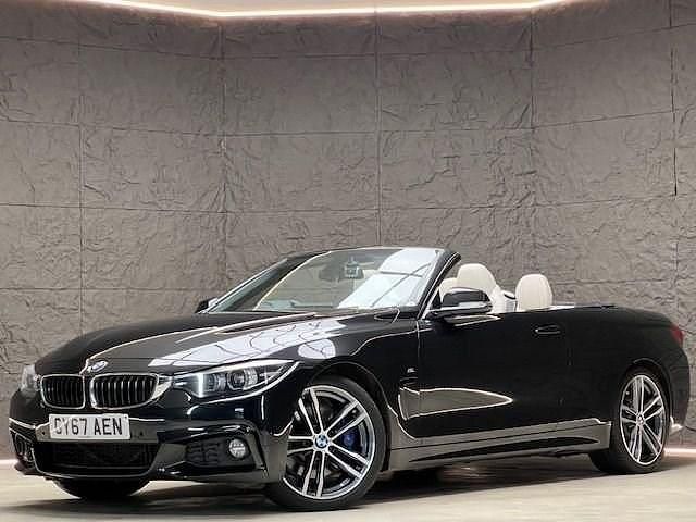 Used BMW 430 Cabriolet M Sport 252 HP (185 kW) 2017 Black Cabriolet