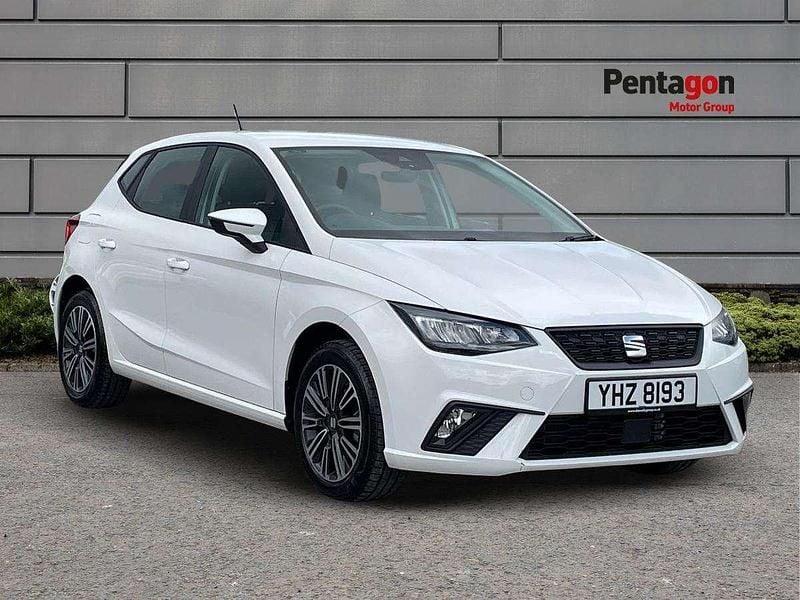 White Used 2022 Seat Ibiza SE Technology Hatchback | £14,495 (Fair price) - Image 1/4