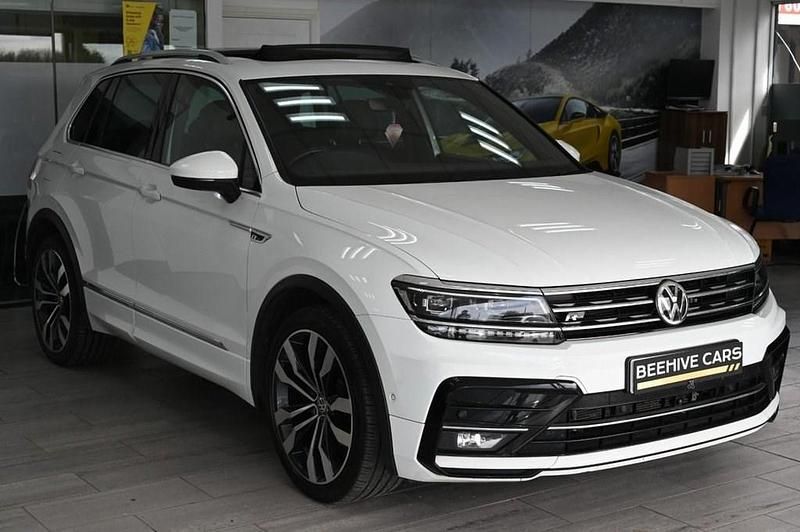 Used VW Tiguan R-line 150 HP (110 kW) 2020 White SUV