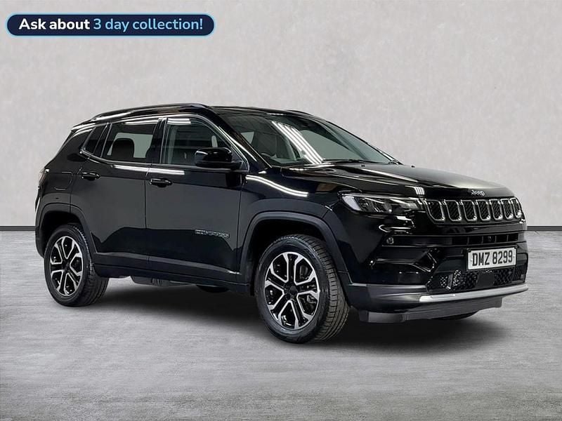 Black Used 2024 Jeep Compass Limited SUV | £20,868 (Fair price) - Image 1/4