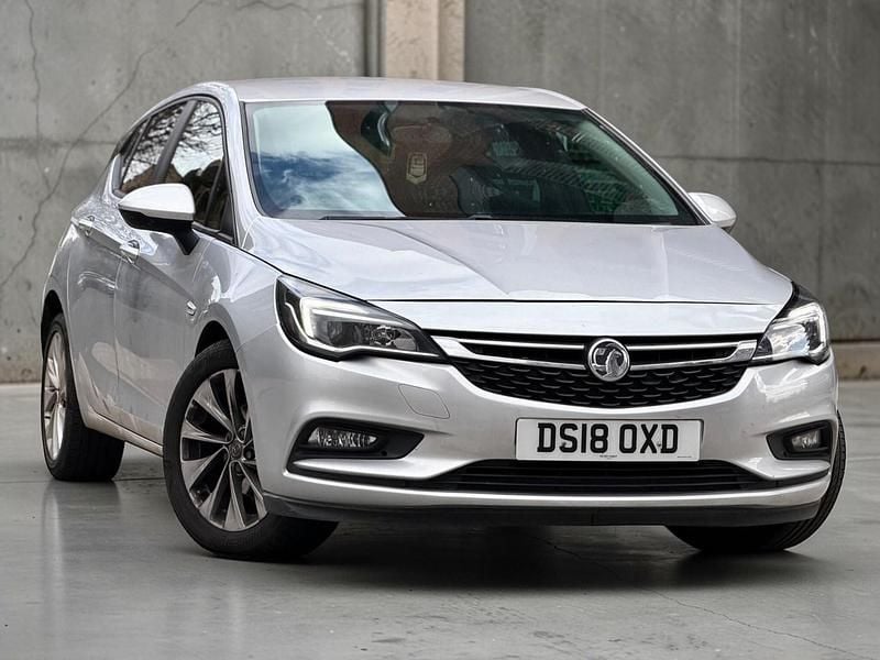 Used Vauxhall Astra Design Edition 2018 Silver Hatchback