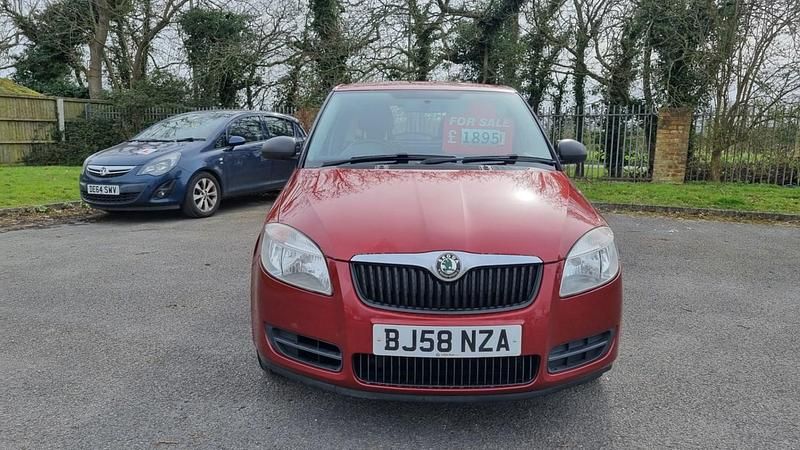 Used Skoda Fabia 2008 Red Hatchback