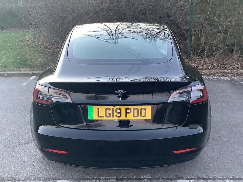 Used Tesla Model 3 Standard Range Plus 239 kW (325 HP) 2019 Black Sedan
