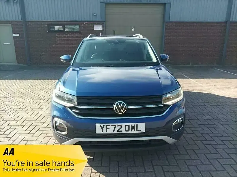 Used VW T-Cross SEL 2022 Blue SUV
