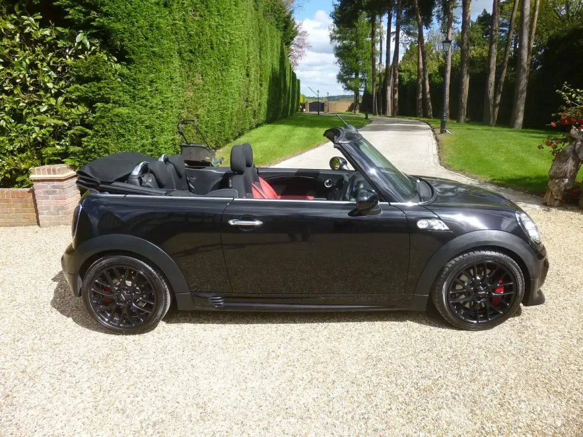 Used Mini John Cooper Works Cabriolet 2011 Black Cabriolet