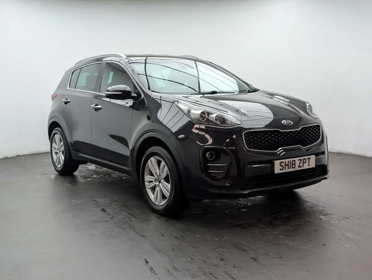 Usado Kia Sportage 177 HP (130 kW) 2018 Preto SUV