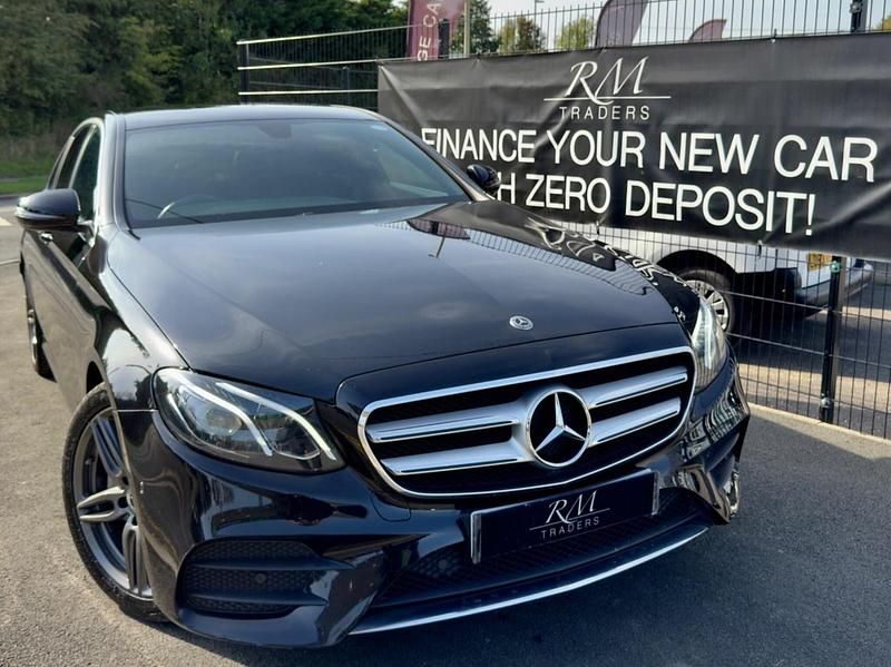Black Used 2016 Mercedes E220 AMG line Sedan | £8,995 (Expensive) - Image 1/4