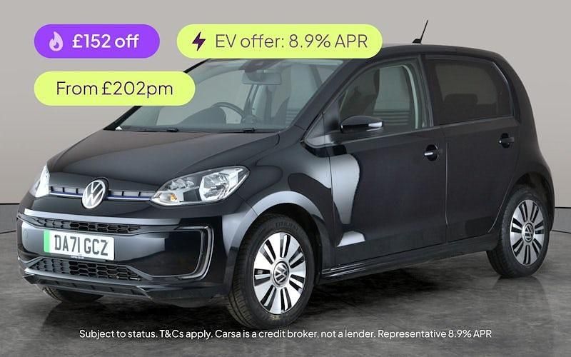 Black Used 2021 VW e-up! Hatchback | £10,480 (Fair price) - Image 1/3